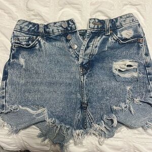 size 0 jean shorts from target